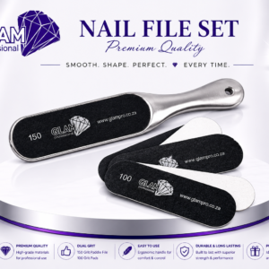Foot File set ( Stainless steel, with 10 Patches)