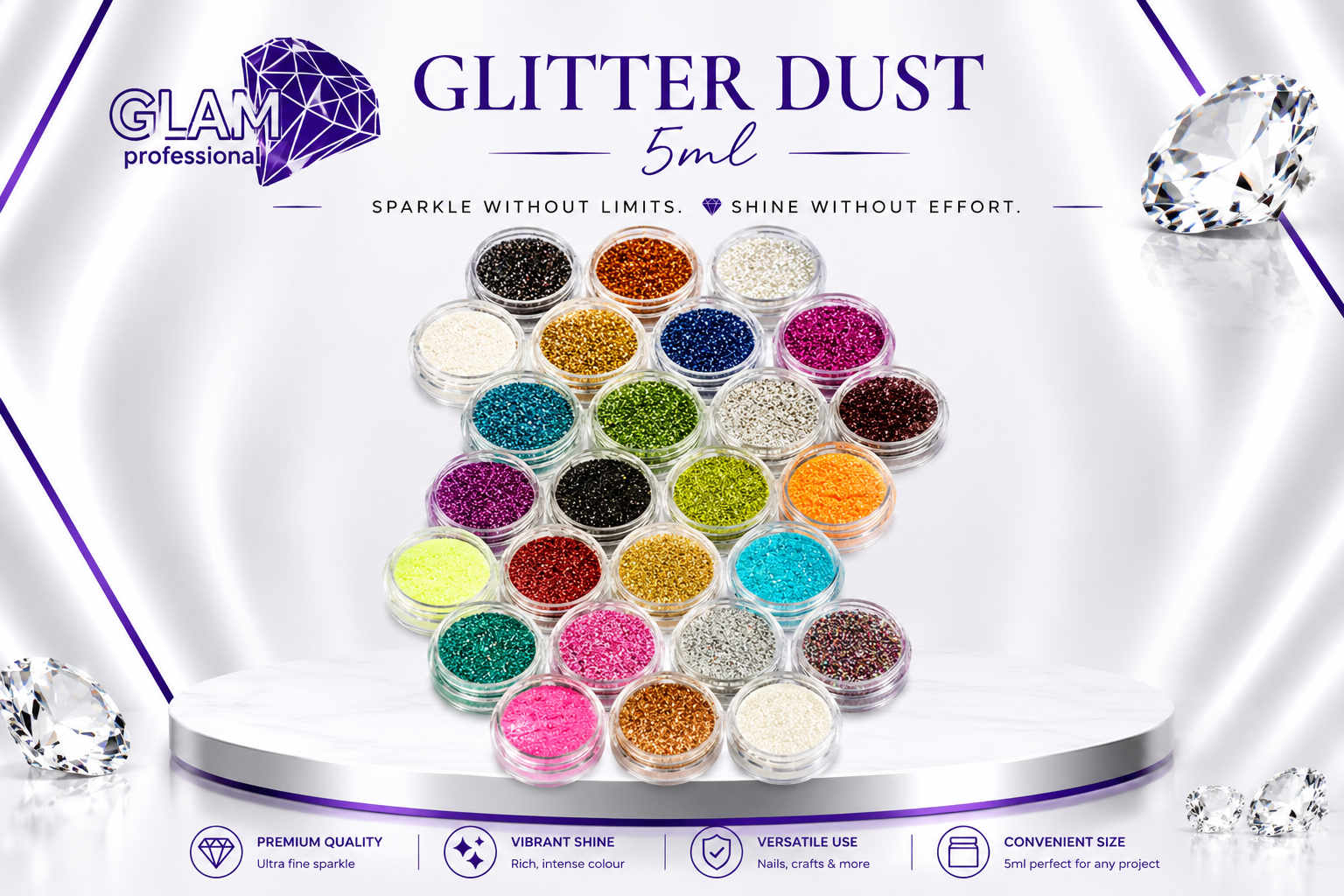 Glitter Dust-5ml Jar (Copy)
